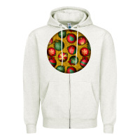 Oatmeal Heather christmas Zipper Hoodie - BundleAndBundleShop