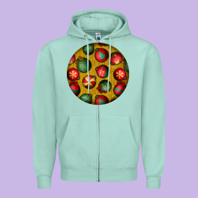 Christmas Zipper Hoodie Designed By Bundleandbundleshop