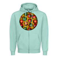 Seafoam christmas Zipper Hoodie - BundleAndBundleShop