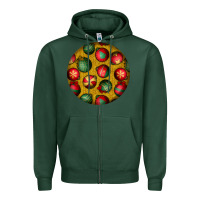 Sports Green christmas Zipper Hoodie - BundleAndBundleShop