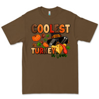 Cacao coolest turkey in town Premium Tee - MaliasSmallBusiness