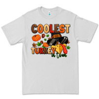 Dove Grey coolest turkey in town Premium Tee - MaliasSmallBusiness