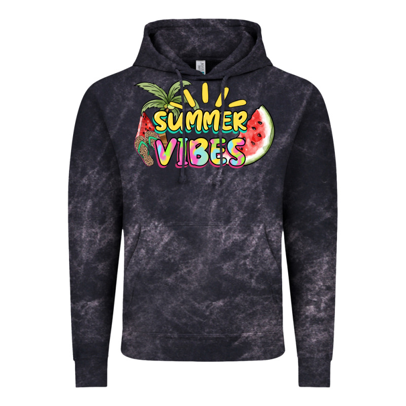 Summer Vibes Vintage Hoodie by NancyCooperArtShop | Teevron