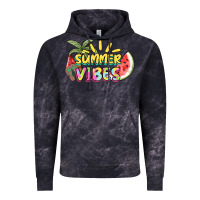 Cloud Black summer vibes Vintage Hoodie - NancyCooperArtShop