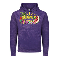 Cloud Purple summer vibes Vintage Hoodie - NancyCooperArtShop