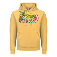 Vintage Mustard summer vibes Vintage Hoodie - NancyCooperArtShop