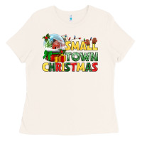 Bone Small town Christmas Ladies Tee - NancyCooperArtShop