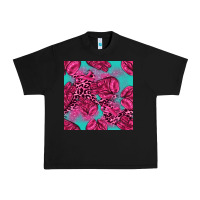 Black breast cancer seamless pattern Urban Heavy Tee - texasbilliewilder