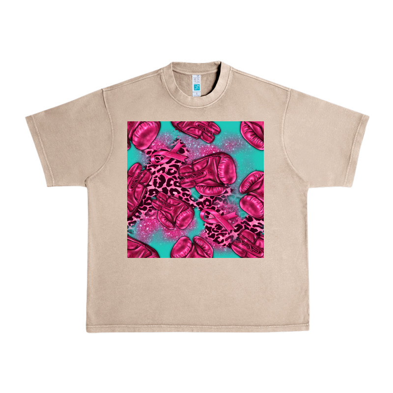 Breast Cancer Seamless Pattern Urban Heavy Tee by texasbilliewilder | Teevron