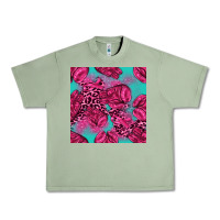 Oil Green breast cancer seamless pattern Urban Heavy Tee - texasbilliewilder