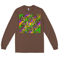 Chestnut mardi gras carnival fleur de lis Long Sleeve Tee - Jasminsmagicworld