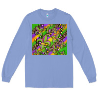 Colony Blue mardi gras carnival fleur de lis Long Sleeve Tee - Jasminsmagicworld