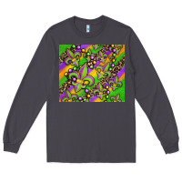 Smoke mardi gras carnival fleur de lis Long Sleeve Tee - Jasminsmagicworld