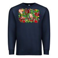 Navy ent crew christmas Premium Sweatshirt - CowhideDigitalArt
