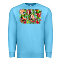 Ocean Blue ent crew christmas Premium Sweatshirt - CowhideDigitalArt