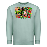Seafoam ent crew christmas Premium Sweatshirt - CowhideDigitalArt