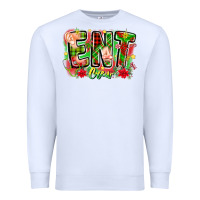White ent crew christmas Premium Sweatshirt - CowhideDigitalArt