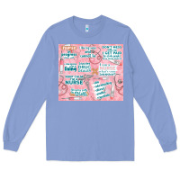 Colony Blue funny nurse Long Sleeve Tee - TumblerDesignByShophia