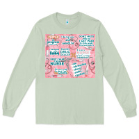 Matcha funny nurse Long Sleeve Tee - TumblerDesignByShophia