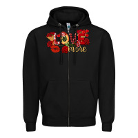 Black love more valentine's day Zipper Hoodie - FaDigitalArtStudio