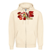 Sandshell love more valentine's day Zipper Hoodie - FaDigitalArtStudio