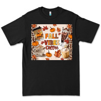Black fall vibes coffee Premium Tee - MaliasSmallBusiness