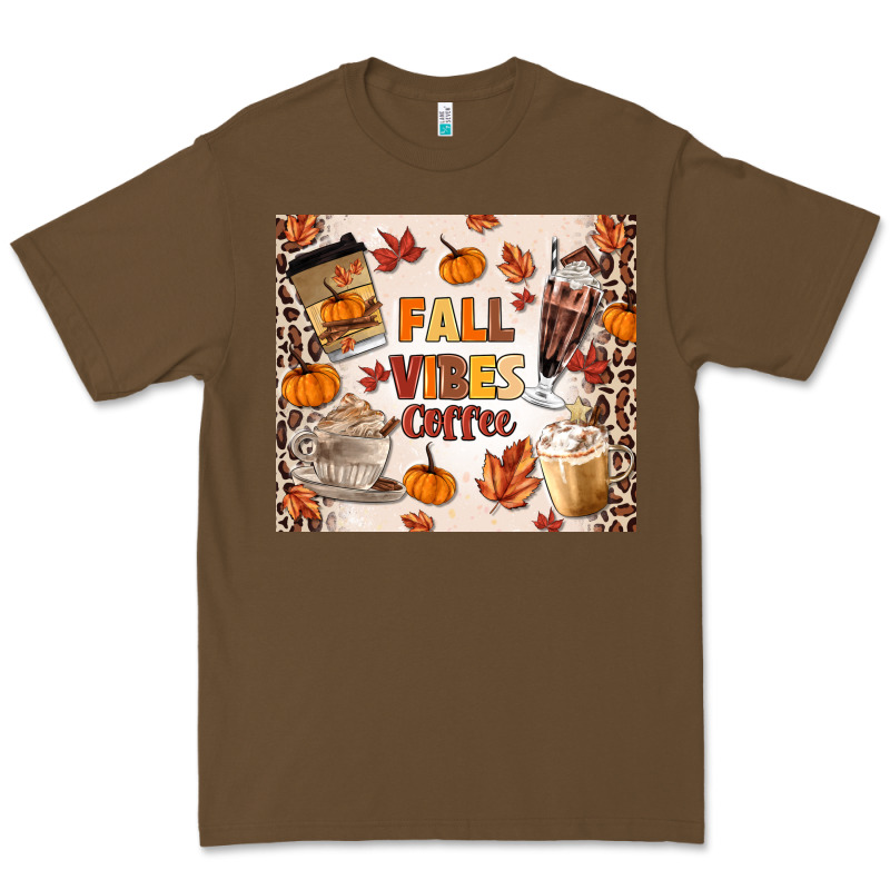 Fall Vibes Coffee Premium Tee by MaliasSmallBusiness | Teevron