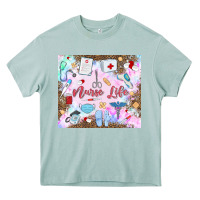 Arona nurse life Heavy Core Tee - MaliasSmallBusiness