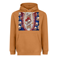 Meerkat Baseball Mom Heavyweight Hoodie - CowhideDigitalArt