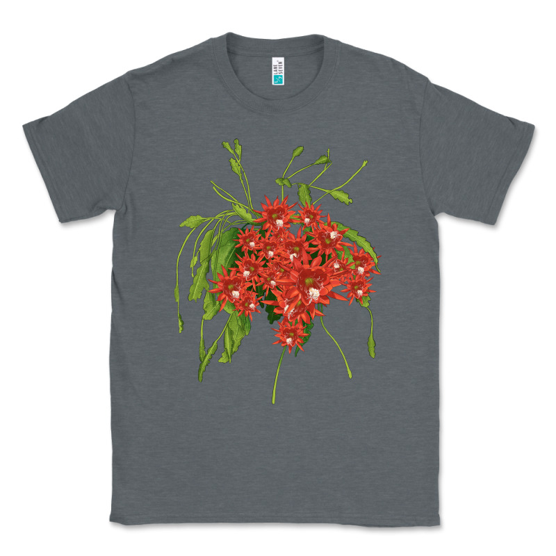 Red Orchid Cactus Classic Tee by LillyAllenDesigns | Teevron