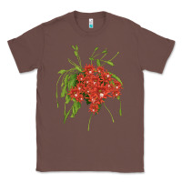 Chestnut Red Orchid Cactus Classic Tee - LillyAllenDesigns