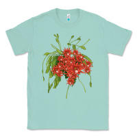 Seafoam Red Orchid Cactus Classic Tee - LillyAllenDesigns