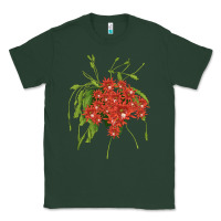 Sports Green Red Orchid Cactus Classic Tee - LillyAllenDesigns