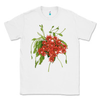 White Red Orchid Cactus Classic Tee - LillyAllenDesigns