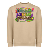 Mushroom louisiana louisiana louisiana mardi gras Heavyweight Sweatshirt - OliviaCreatesArt