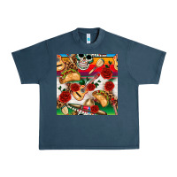 Midnight Navy mexican  seamless pattern Urban Heavy Tee - texasbilliewilder