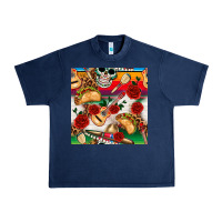 Navy mexican  seamless pattern Urban Heavy Tee - texasbilliewilder