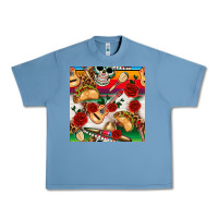 Pebble Blue mexican  seamless pattern Urban Heavy Tee - texasbilliewilder