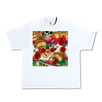 White mexican  seamless pattern Urban Heavy Tee - texasbilliewilder