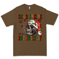 Cacao Dead inside but jolly af Premium Tee - NancyCooperArtShop