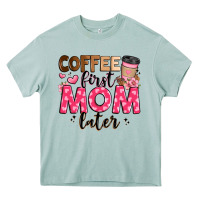 Arona coffee first mom later Heavy Core Tee - JahusDesignShop