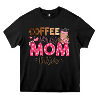 Black coffee first mom later Heavy Core Tee - JahusDesignShop