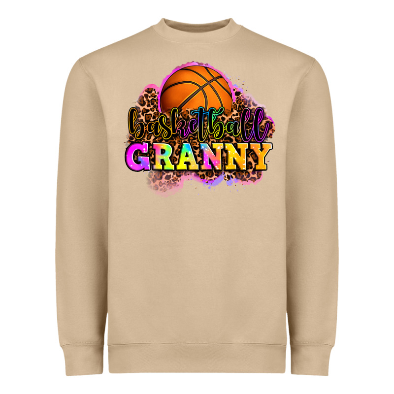 Basketball Granny Heavyweight Sweatshirt by OliviaCreatesArt | Teevron