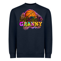 Navy basketball granny Heavyweight Sweatshirt - OliviaCreatesArt