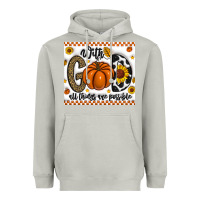 Moon Dust With God All Things Are Possible Heavyweight Hoodie - CowhideDigitalArt