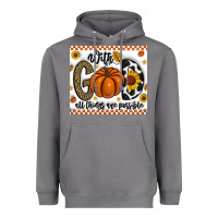 Storm With God All Things Are Possible Heavyweight Hoodie - CowhideDigitalArt