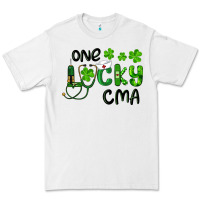 White one lucky certified medical assistant cma Premium Tee - RanaPortraitStore