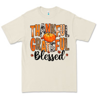 Bone Thankful Grateful Blessed Premium Tee - MaliasSmallBusiness