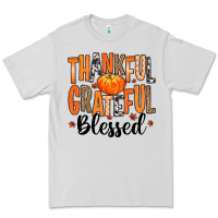 Thankful Grateful Blessed Premium Tee | Teevron