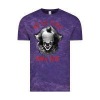 Cloud Purple It Movie Pennywise We All Float Down Here Vintage Tee - minhPixels
